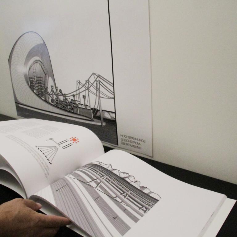 3D-Studie eines Solarkraftwerkes