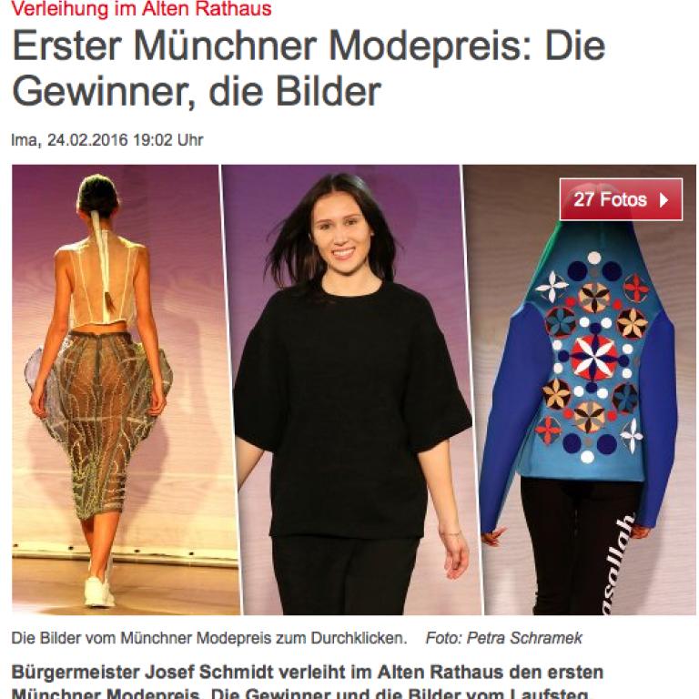 abendzeitung-muenchen.de: Erster Münchner Modepreis: Die Gewinner, die Bilder